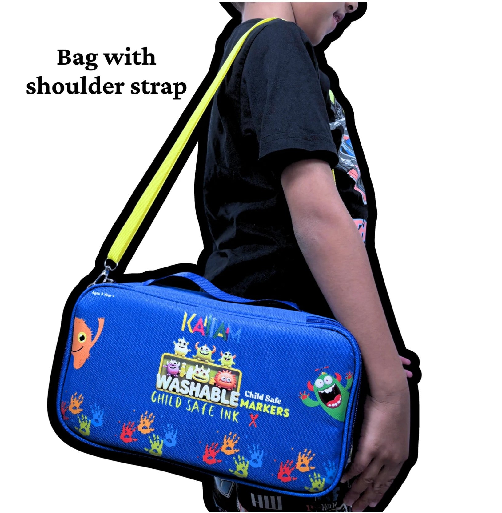 Kallam 24 Color Super Washable Child Safe Markers